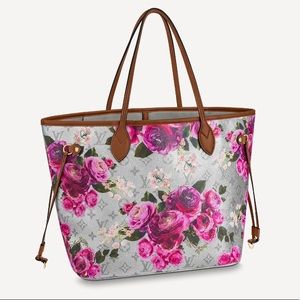 Louis Vuitton Neverfull MM LV Garden Runway Limited Edition Tote